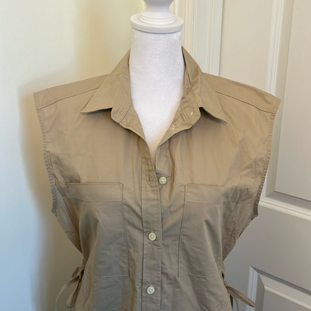NWT GAP Key Hole Back Dress Women's S - Picture 3 of 13